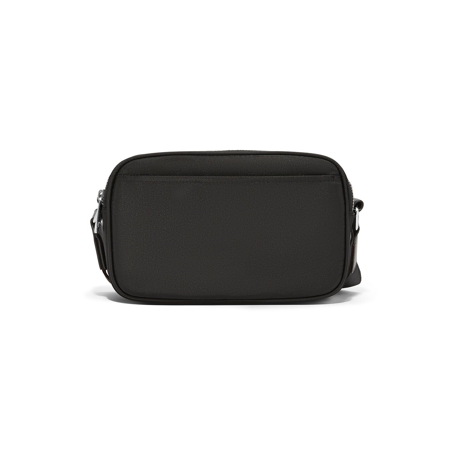 Love Essentials Cross Body Bag - Black Polyester Zip Top – Amber