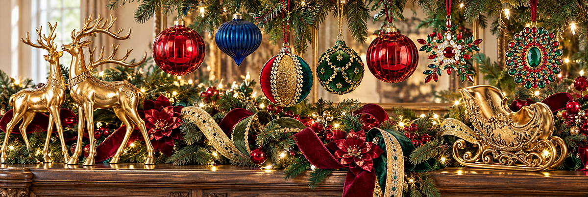 Christmas Splendor holiday collection banner