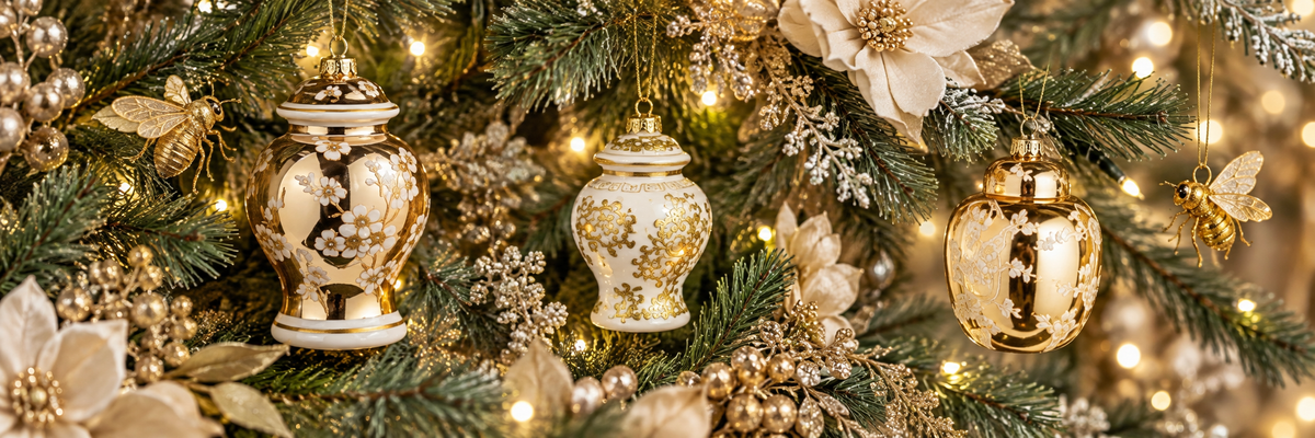 Gilded Radiance holiday collection banner