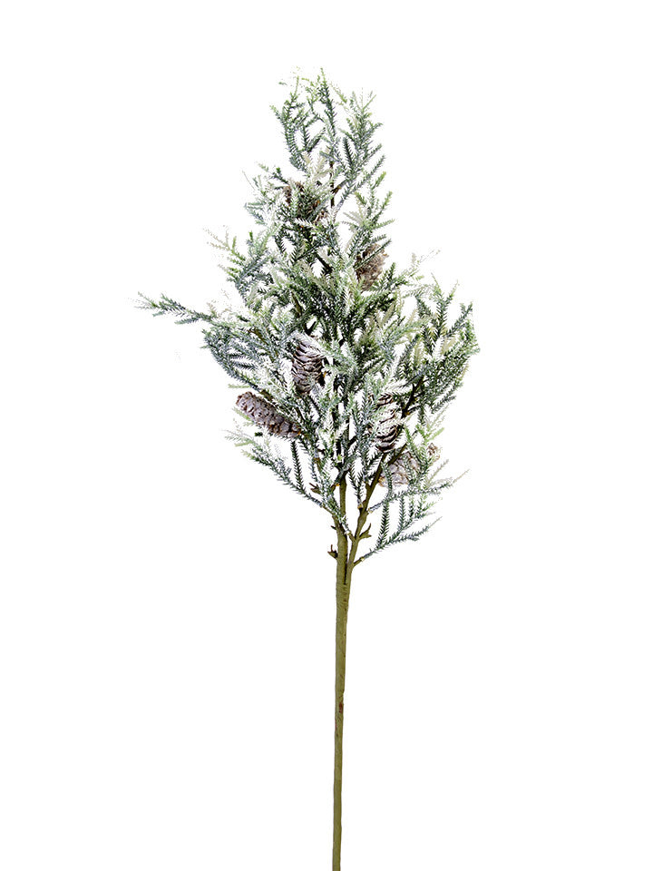38” Snowy Fir Spray