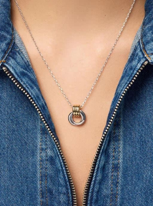 Palmer Silver Necklace