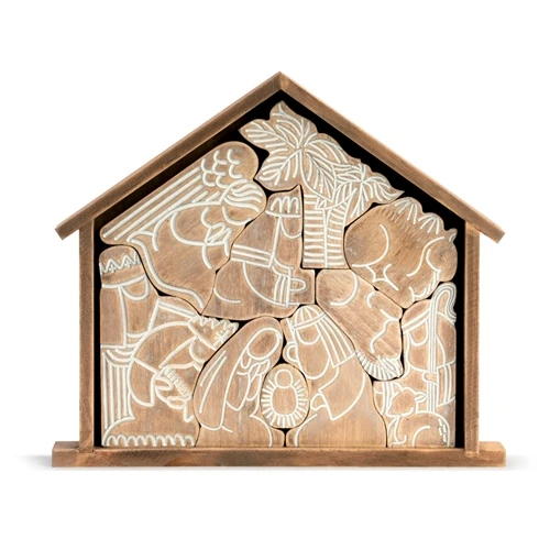 Nested Nativity Story 10 Piece Puzzle