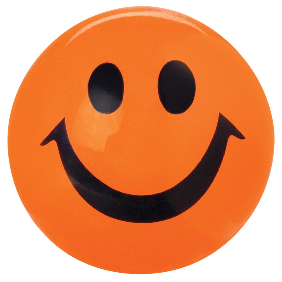 Hi-bounce ball with flashing multicolored lights in a spherical shape.