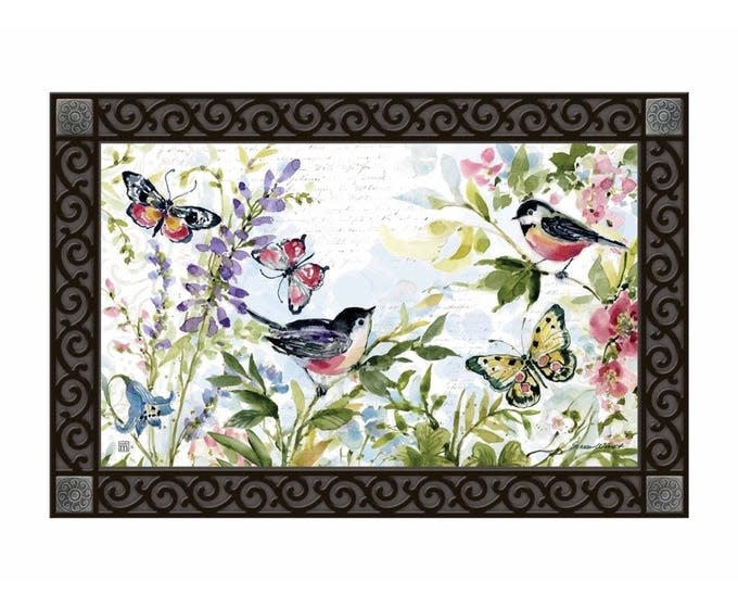 MatMate doormat tray insert with non-slip recycled rubber backing.