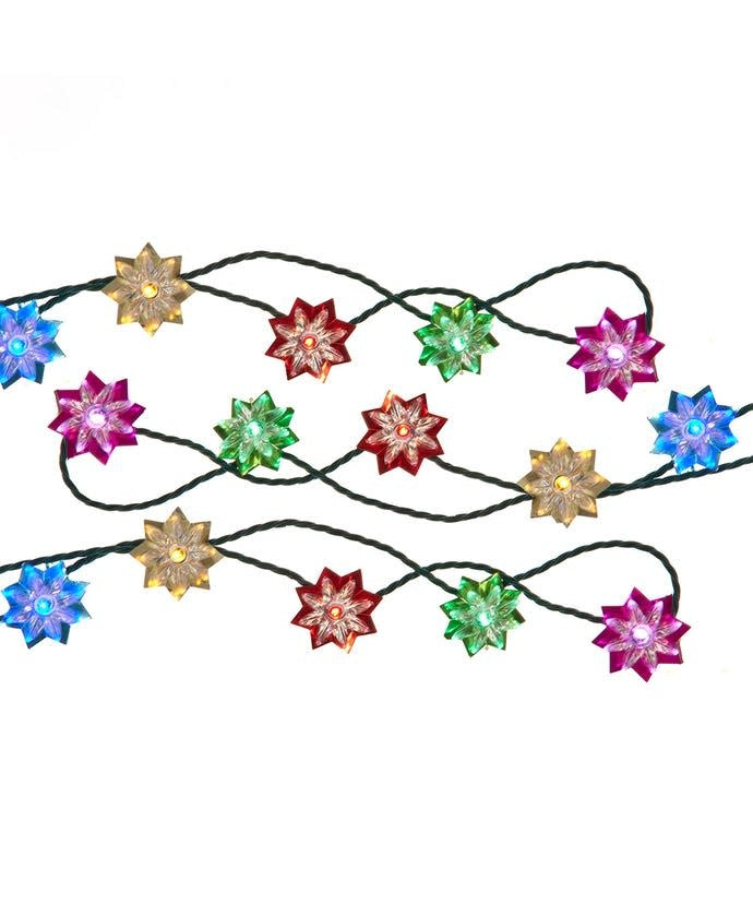 15.7' 20L Multicolor LED Flower Light Set