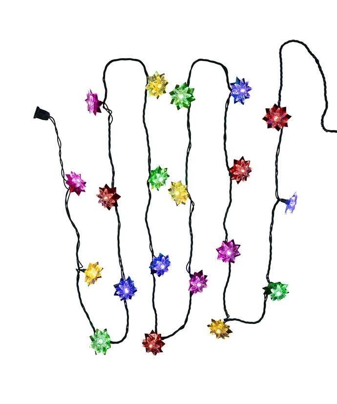 15.7' 20L Multicolor LED Flower Light Set