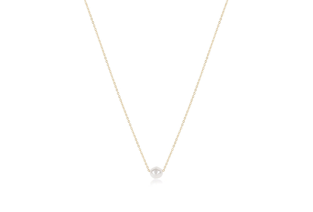 16" Necklace Gold - Admire Pearl