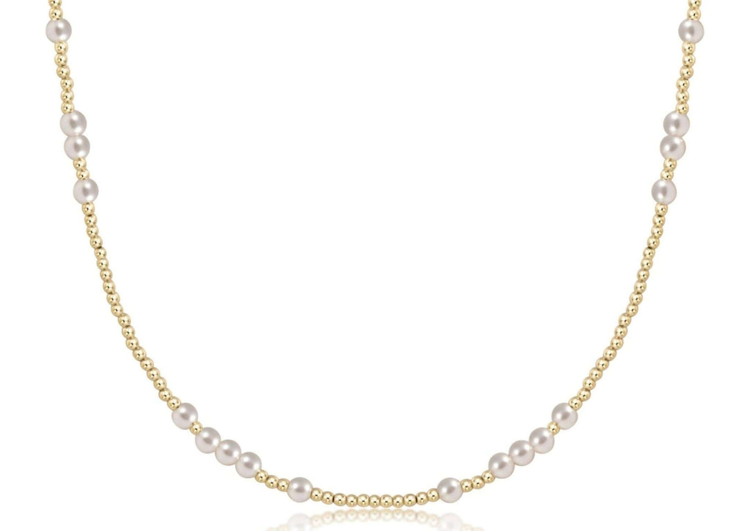 17” Choker Hope Unwritten - 3mm Pearl