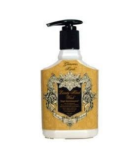 Luxury hand wash bottle with jasmine and lily fragrance