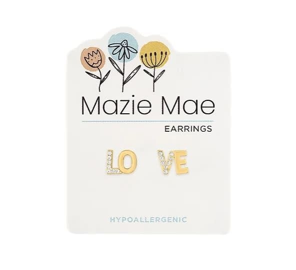 Gold Mazie Mae Earring