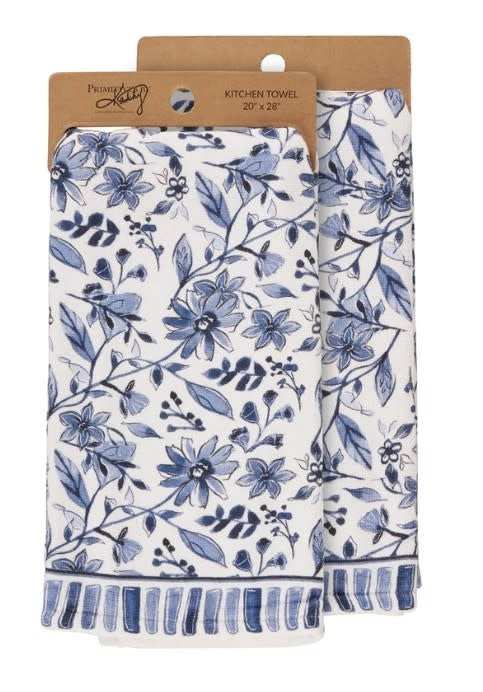 Blue Florals Kitchen Towel