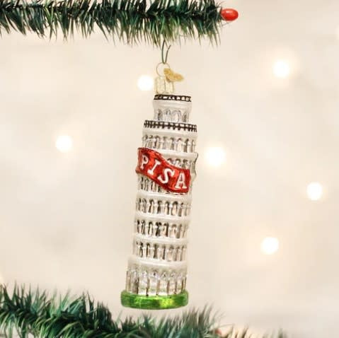 Leaning Tower Of Pisa Ornament