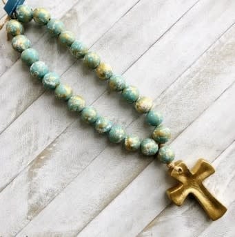 Blessing Beads with Large Cross