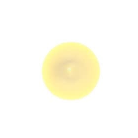 Single 2 oz votive candle in Pineapple Crush scent with a white wax body and clear glass container.