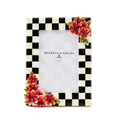 4" x 6"  Courtly Check Floral Frame
