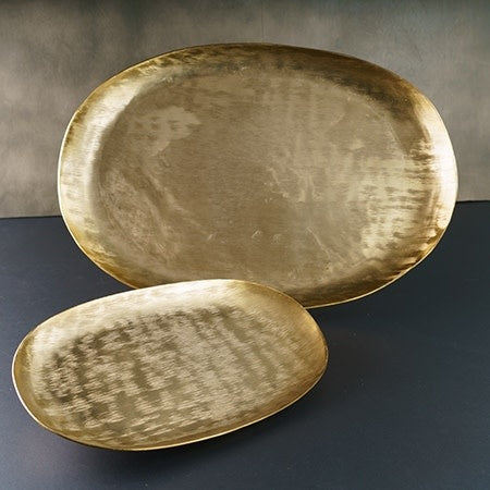 Oval Etched Tray