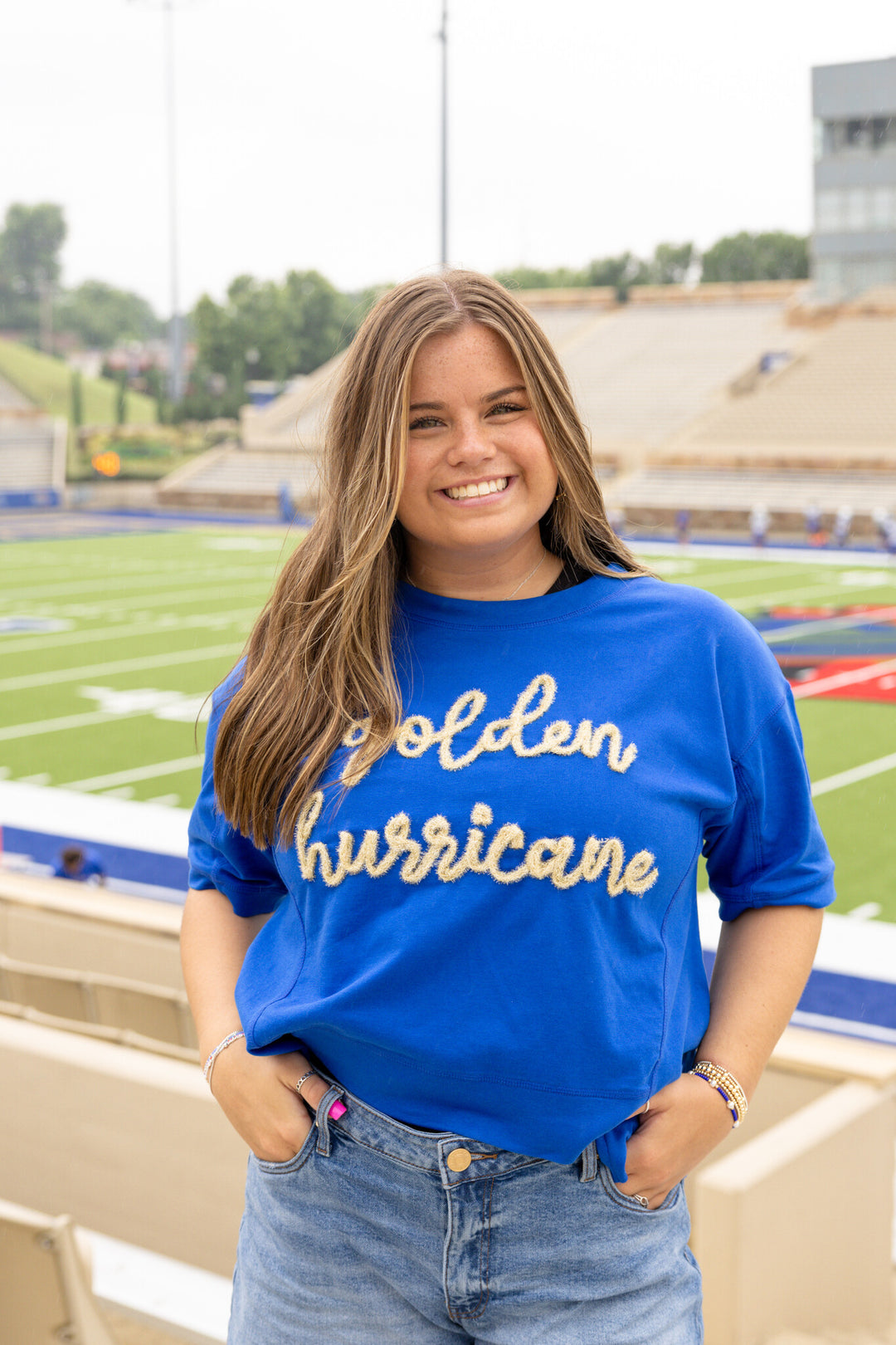 The Glitter Script Boxy Top