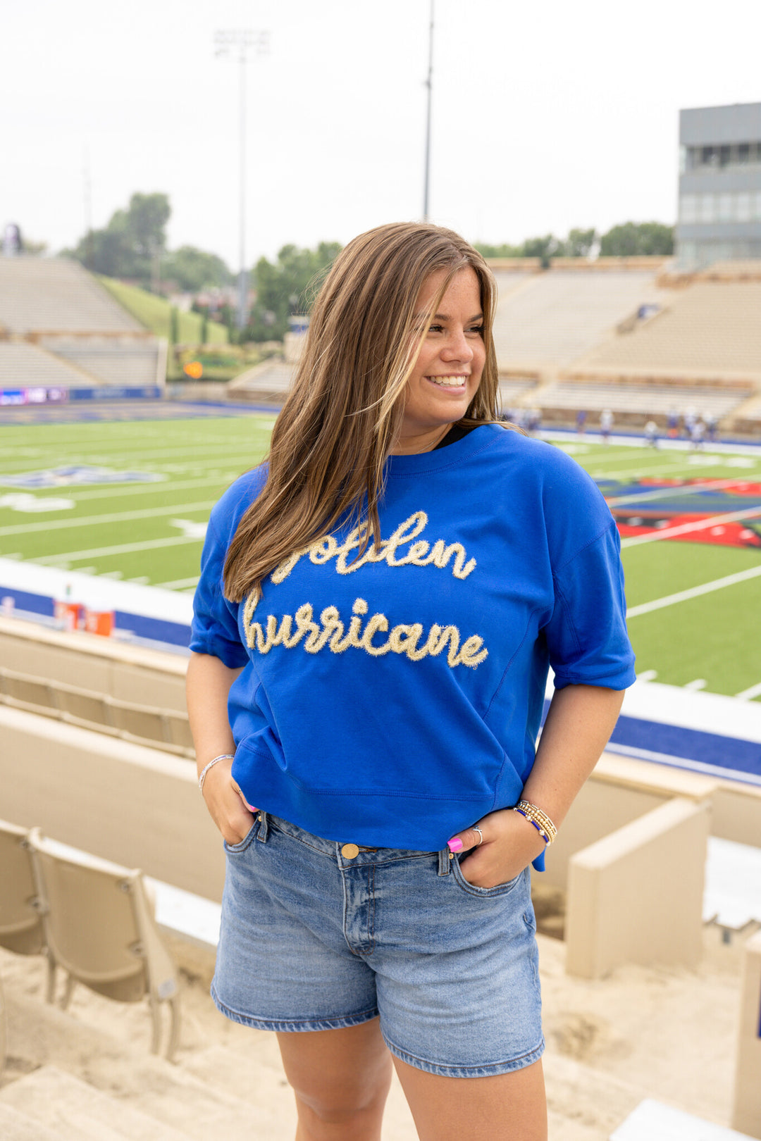 The Glitter Script Boxy Top