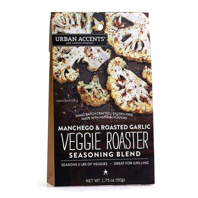 Bag of Manchego & Roasted Garlic Veggie Roaster seasoning blend
