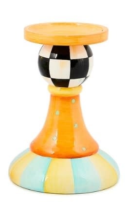 Trick or Treat Pillar Candle Holder