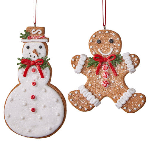 Clay dough ornament measuring 3.75 inches long with a simple silhouette.