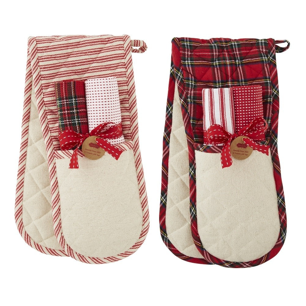 Double Oven Mitt & Towel