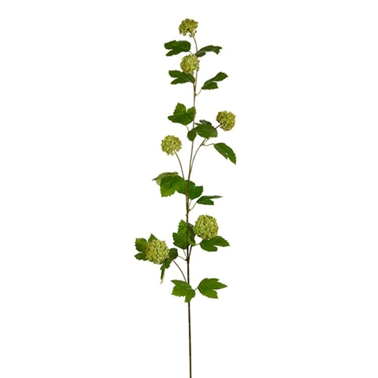 42-inch artificial sedum spray made of polyester foam with green foliage.