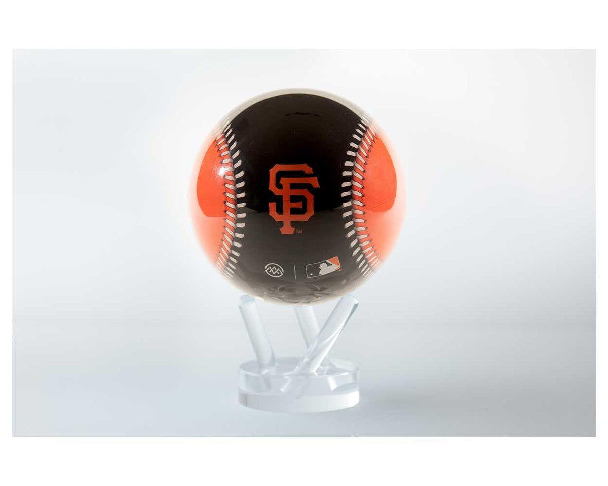 4.5-inch San Francisco Giants acrylic globe with base featuring team logo silhouette