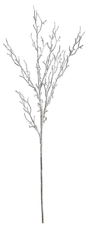 48” Snowy Twig Branch White