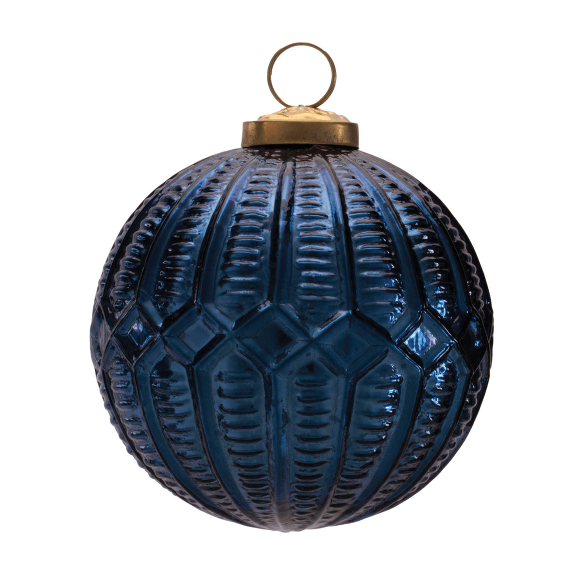 4"D Ball Ornament - Sold Individually