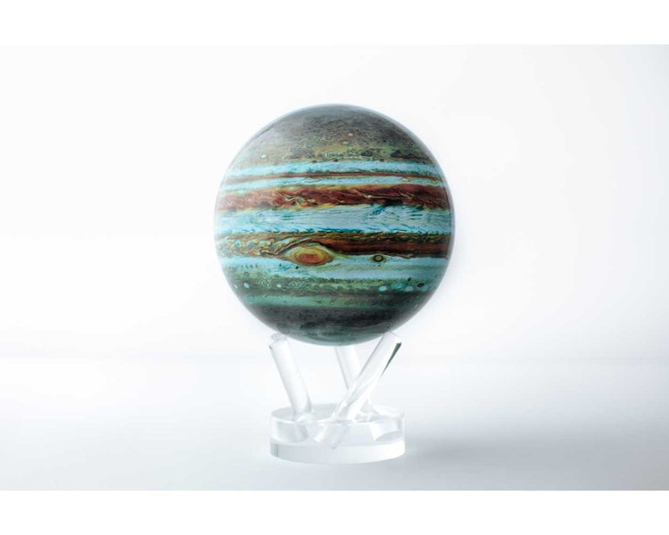 6-inch Jupiter globe on a base with rotating feature