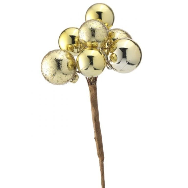 7-inch vacuum plated ball pick with mixed sizes and finishes