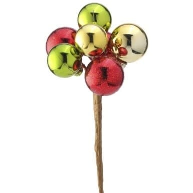 7-inch vacuum plated ball pick with mixed sizes and finishes