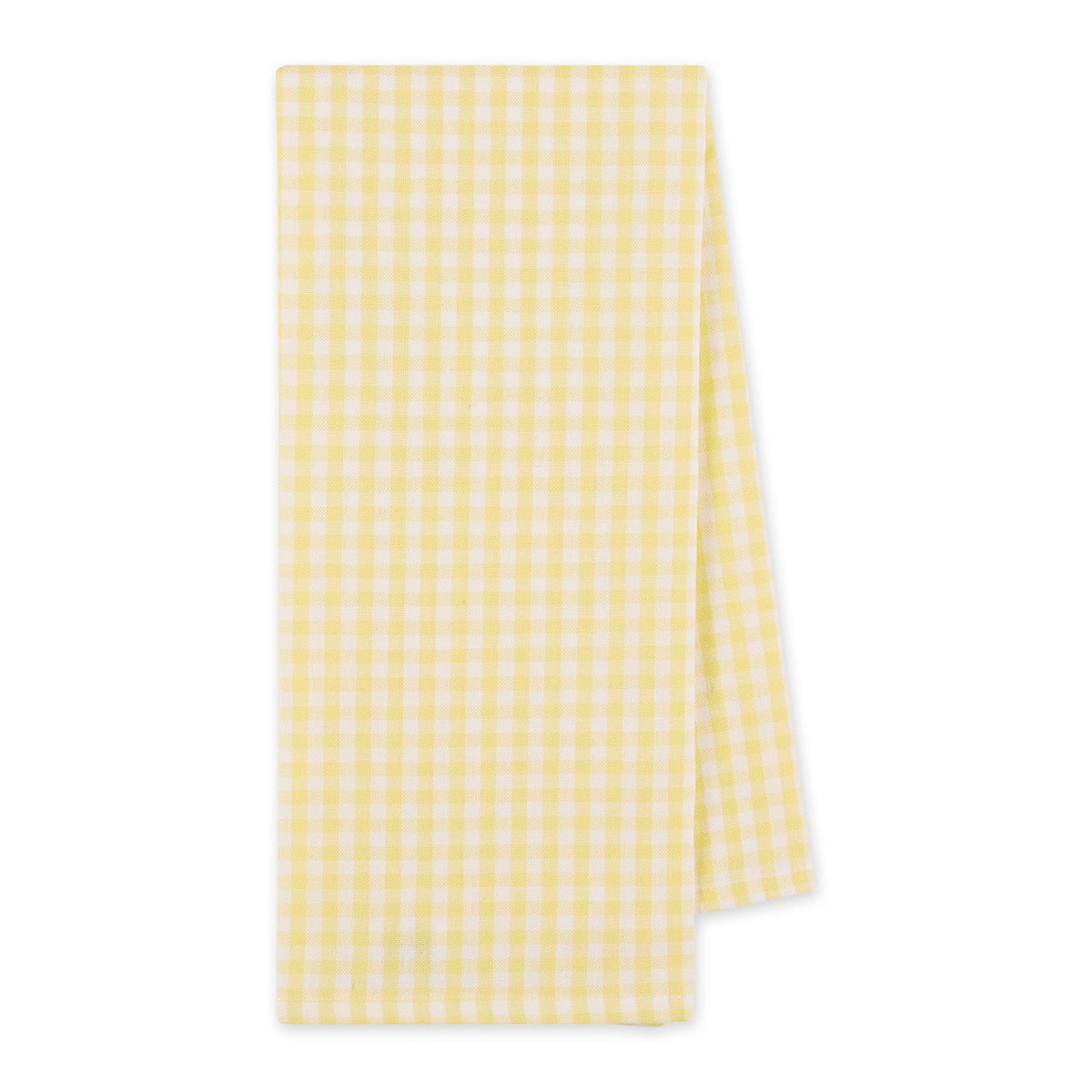 Spring-themed dishtowels with twisted rope ties and floral motifs in pastel colors.
