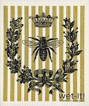 Wet-It! Swedish cloth in white with blue text label