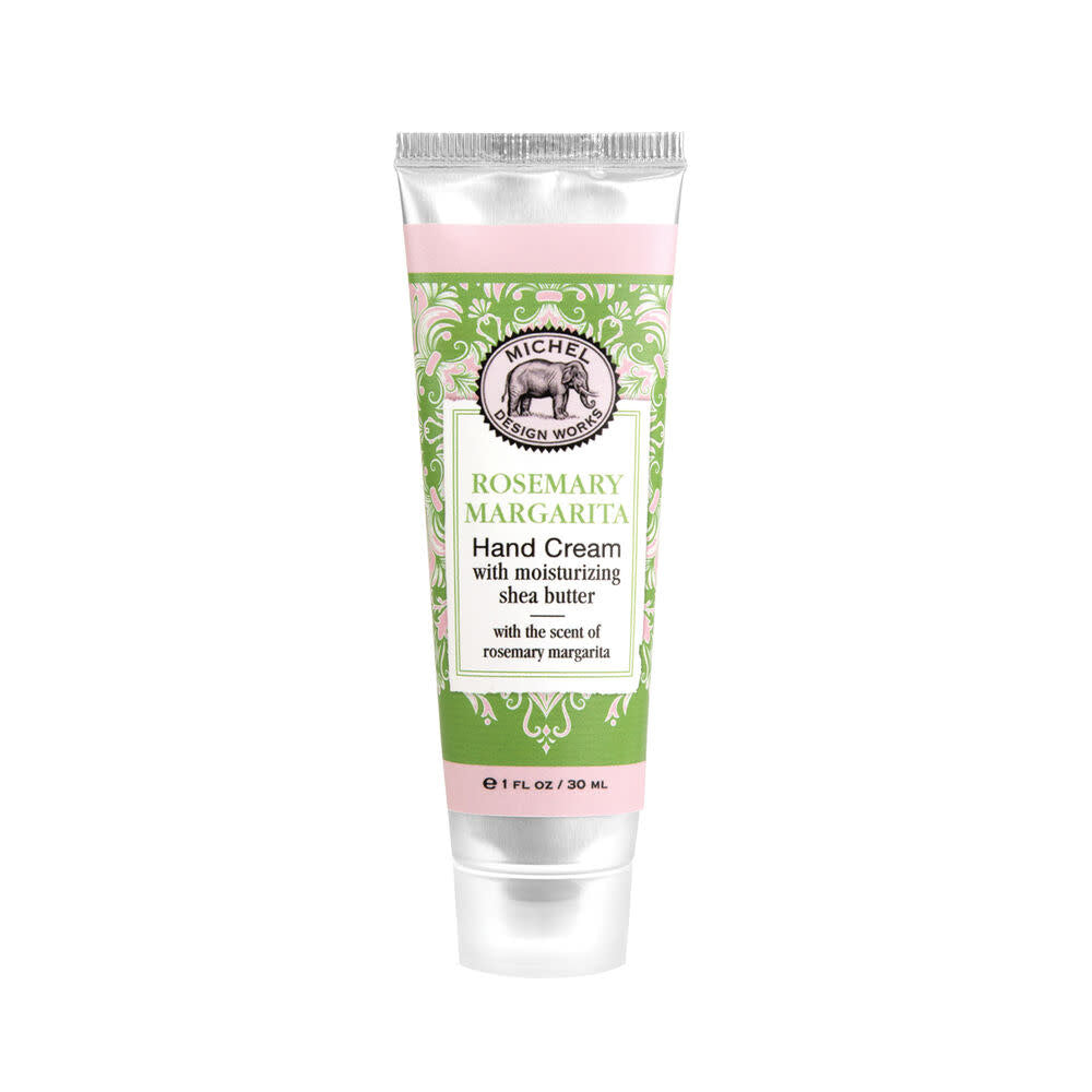 Mini tube hand cream in honey almond scent with shea butter