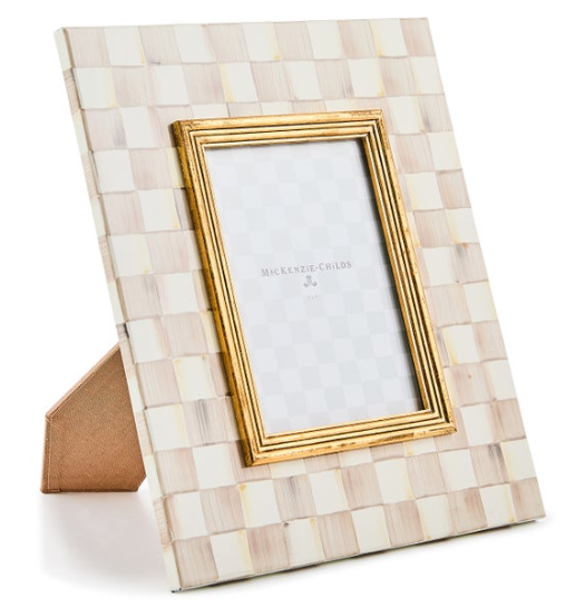 Mocha Check 5" x 7" Frame