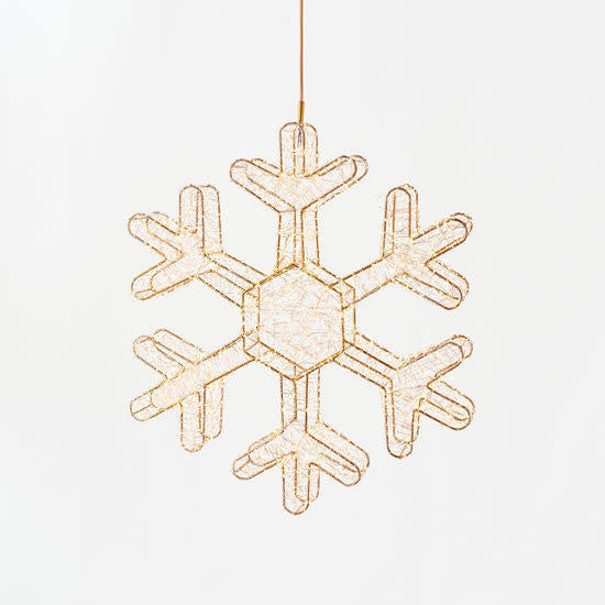 98.5" Lighted Snowflake Display with Adapter