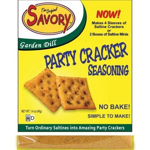 A container of Savory Seasoning spice blend with cinnamon toast flavor.