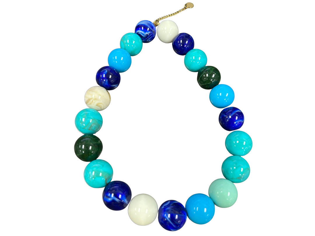 Dora Chunky Beaded Necklace