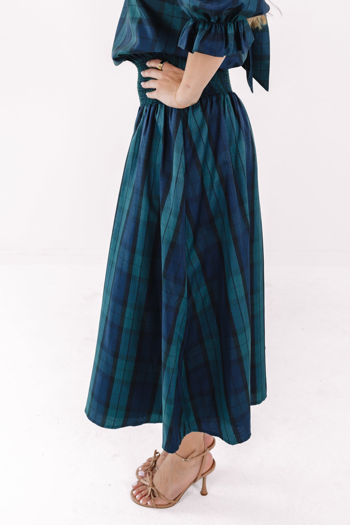 Andrea Midi Skirt in Harlan pattern, view 2