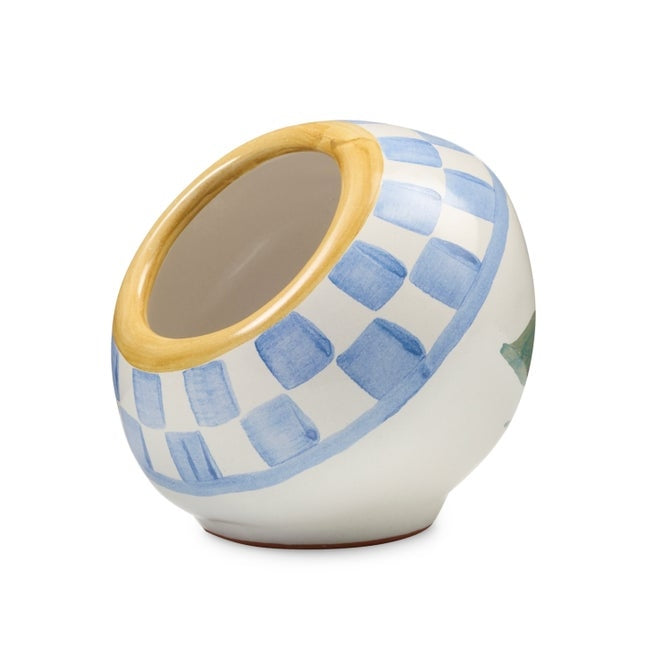 Mackenzie Childs Cheese Gal Salt Cellar
