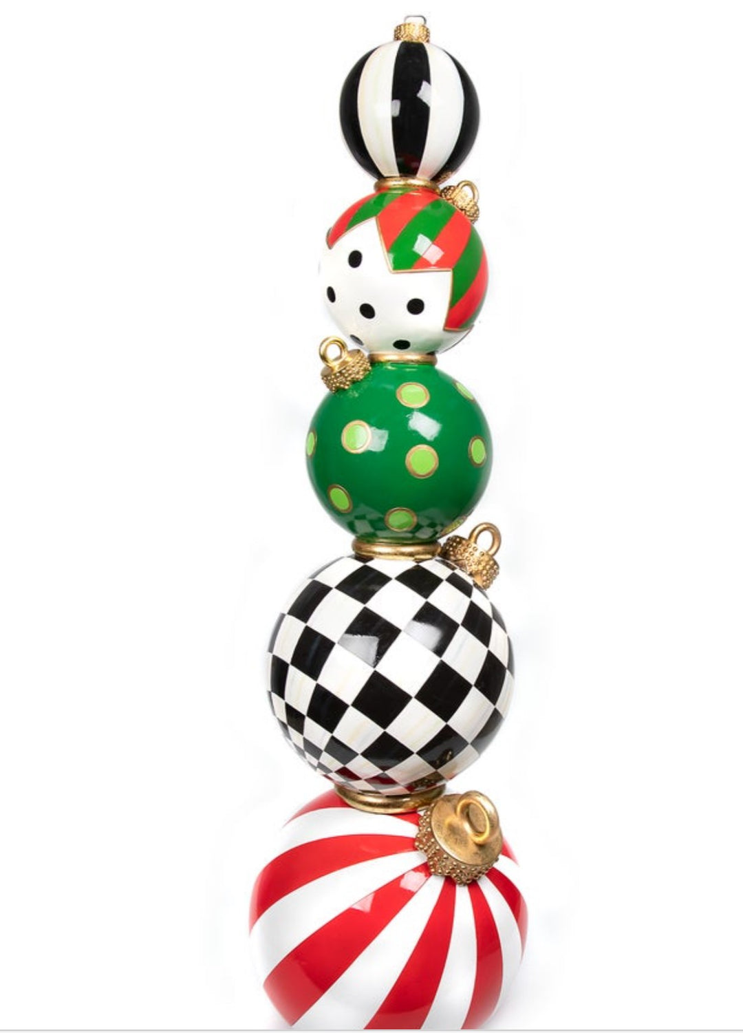Jolly Stacked Ornaments Trophy