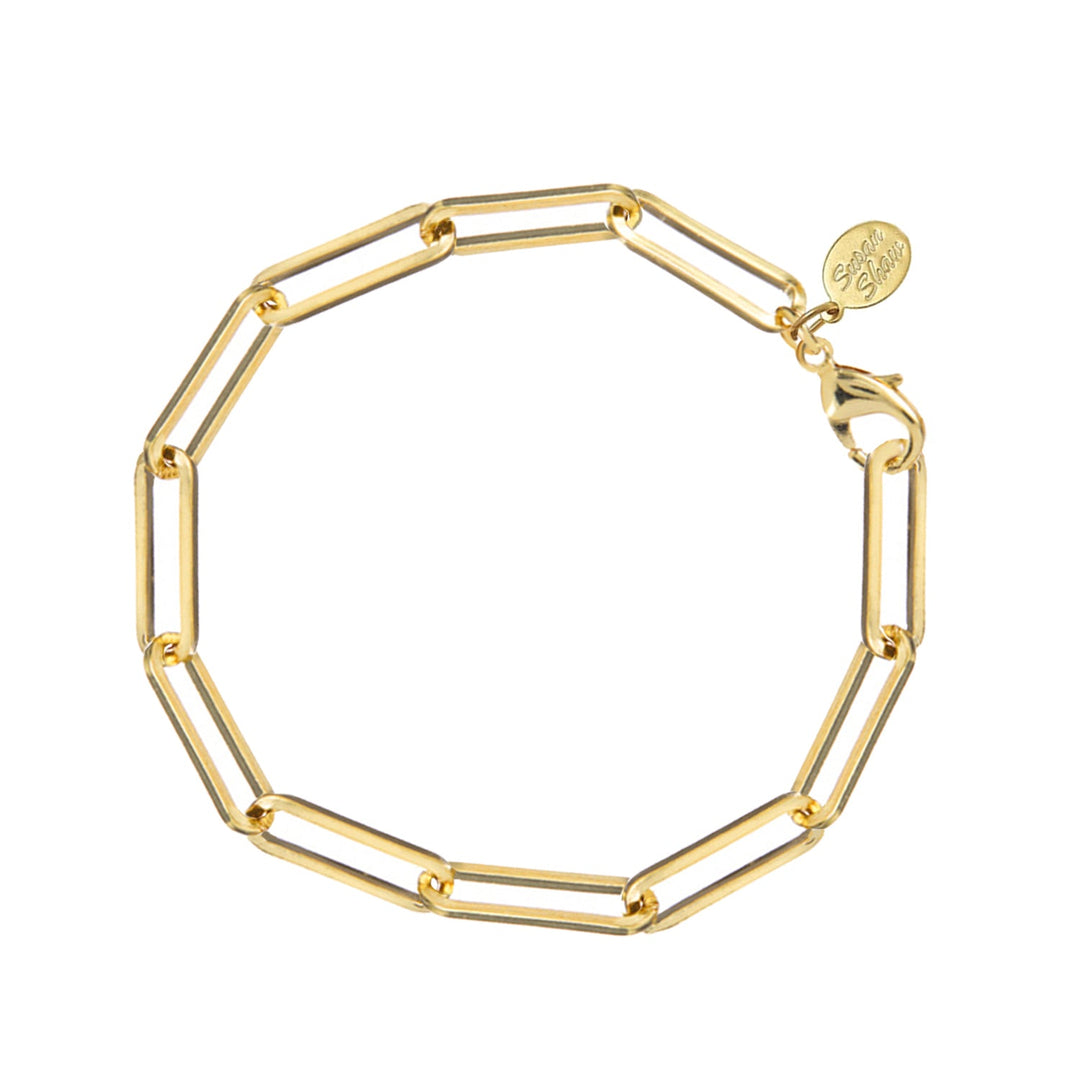 Large Paperclip Bracelet