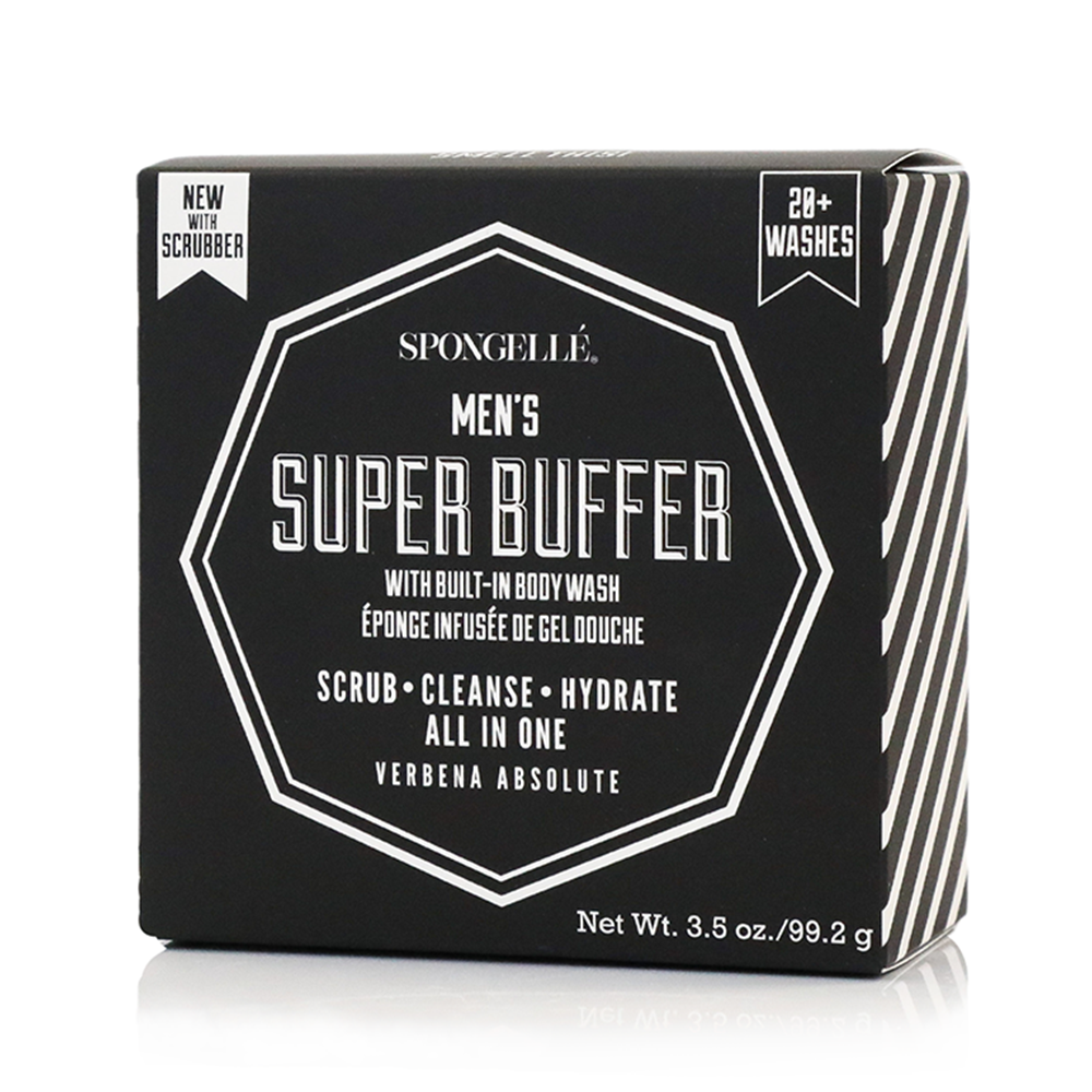 Men's Super Buffer with black scrubber in Verbena Absolut color