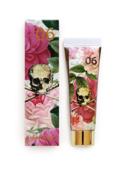 Dead Sexy Petite Treat hand cream in a small bottle with Japanese Green Tea ingredients.