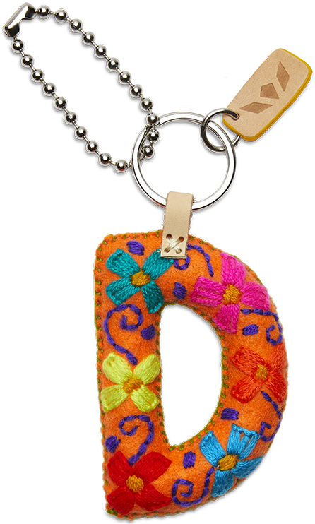 Felt Letter Charm