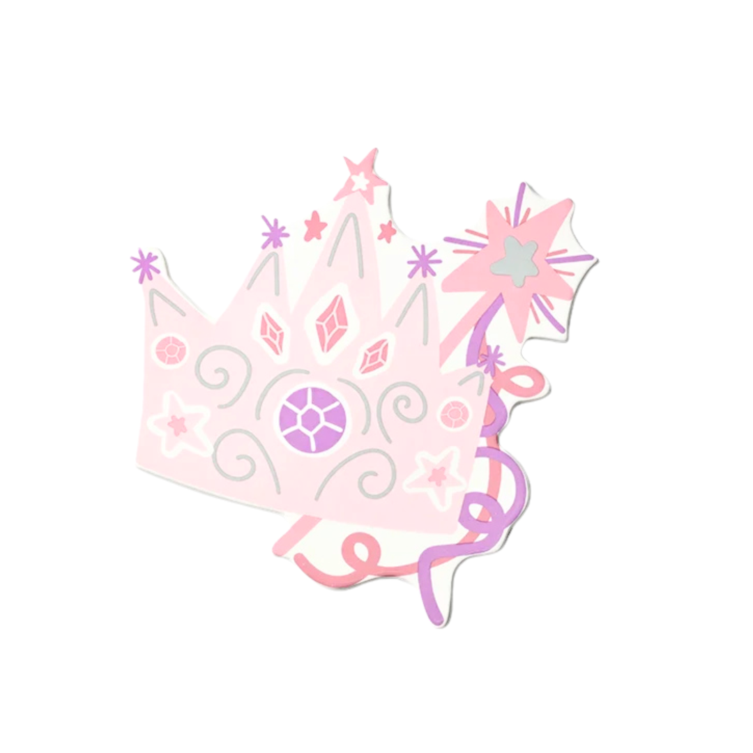 Sparkle Crown Mini Attachment with pink and purple stars, gems, and a star-shaped wand.