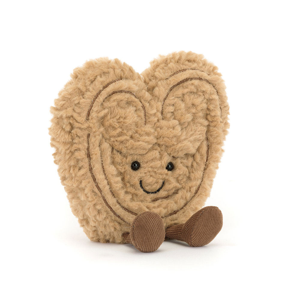 Amuseables Philippe Palmier plush toy with polyester cotton exterior, PE bean filling, and a palm tree silhouette design.