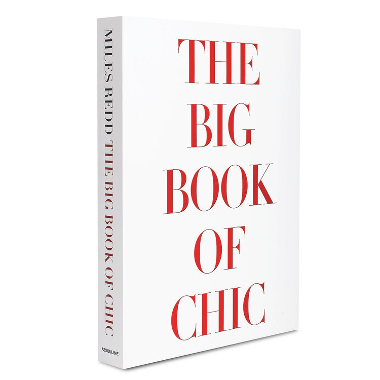 Hardcover book titled The Big Book of Chic with a white jacket cover.